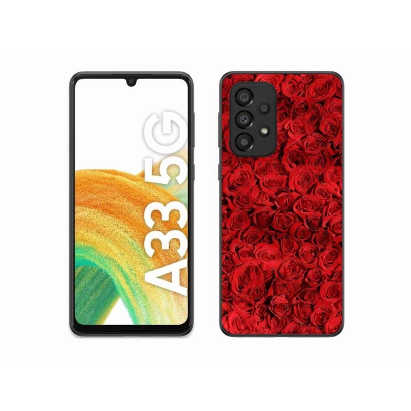 Zselés borítás mmCase Samsung Galaxy A33 5G - rózsaszínű