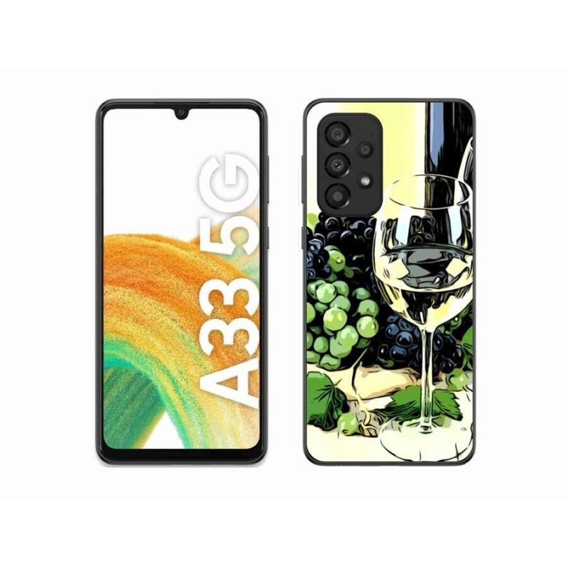Gél borítás mmCase Samsung Galaxy A33 5G - pohár borhoz