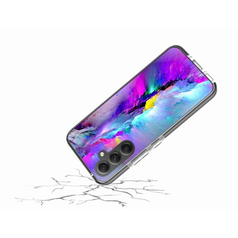 Gél borítás mmCase Samsung Galaxy A34 5G - absztrakt