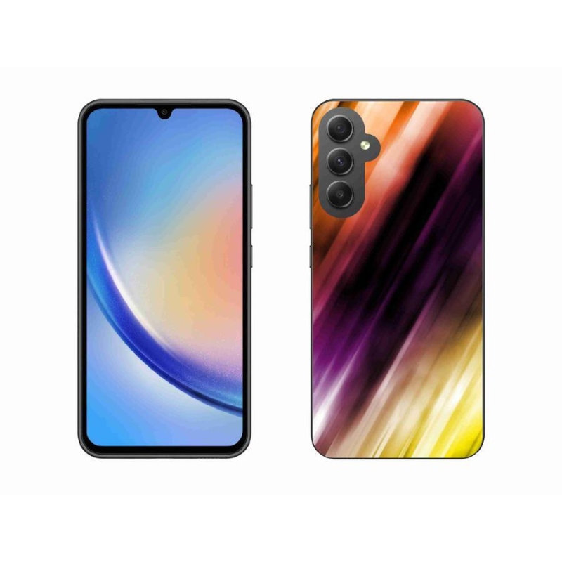 Gél borító mmCase Samsung Galaxy A34 5G - absztrakt minta 5