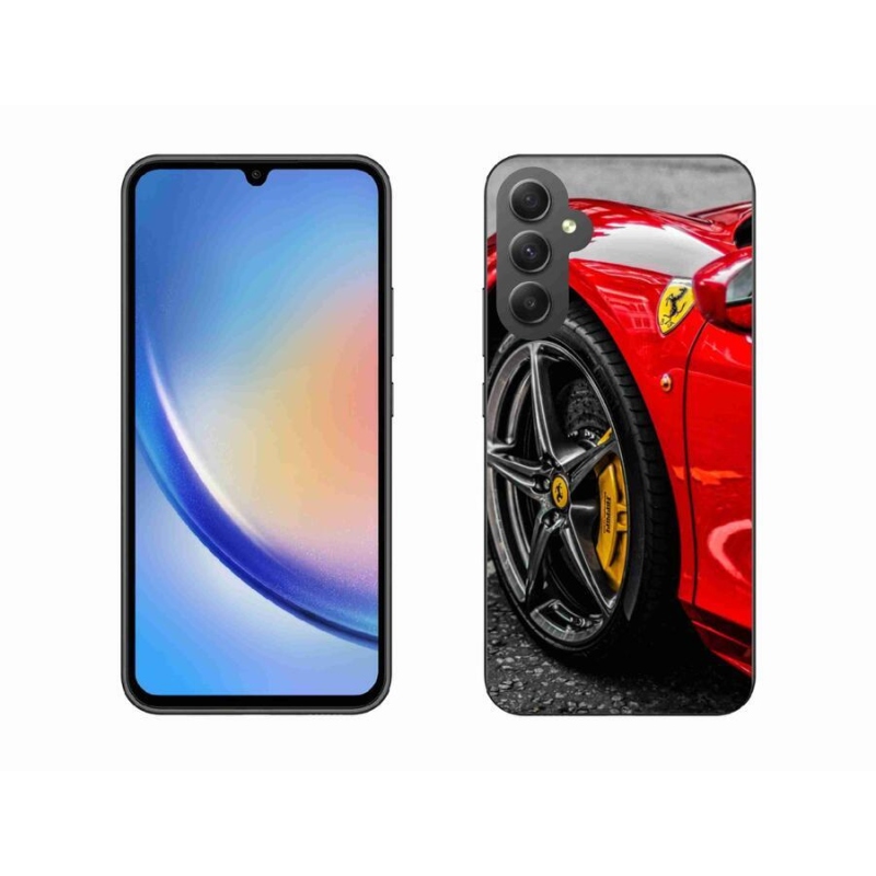 Zselés borítás mmCase Samsung Galaxy A34 5G - autó 1
