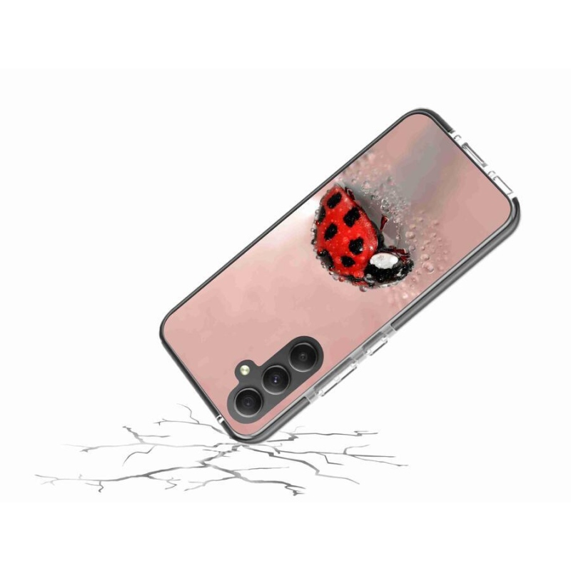 Zselés borítás mmCase Samsung Galaxy A34 5G - katicabogárhoz
