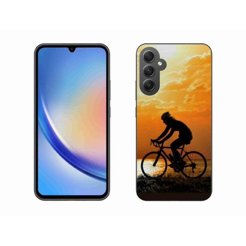 Gél borító mmCase Samsung Galaxy A34 5G - kerékpározás