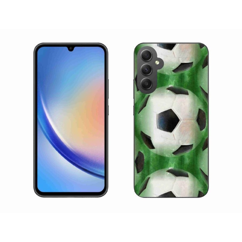 Gél borítás mmCase Samsung Galaxy A34 5G - labdarúgás
