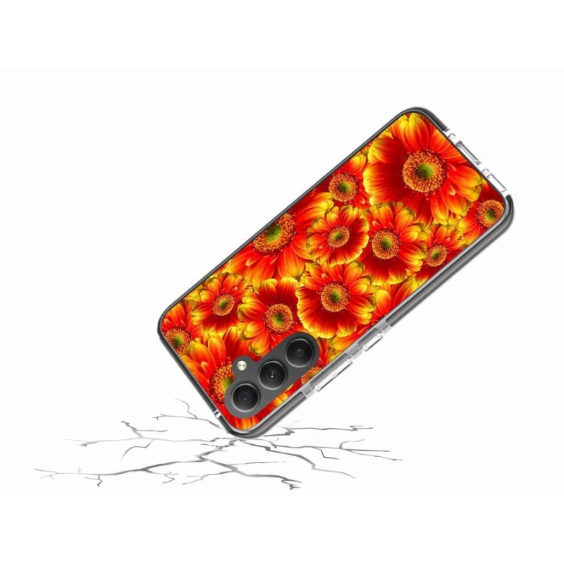 Zselés borítás mmCase Samsung Galaxy A34 5G - gerbera 1