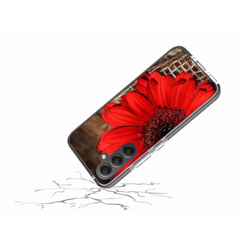 Gél borítás mmCase Samsung Galaxy A34 5G - gerbera