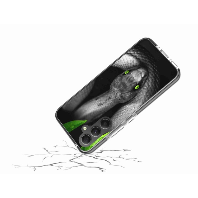 Zselés borítás mmCase Samsung Galaxy A34 5G - kígyó