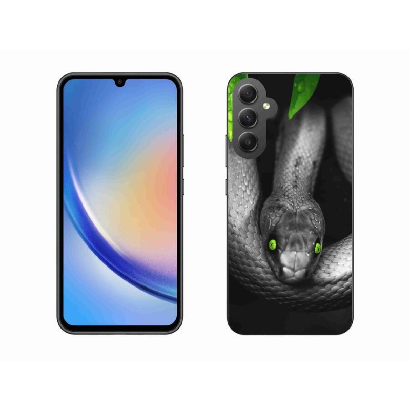Zselés borítás mmCase Samsung Galaxy A34 5G - kígyó