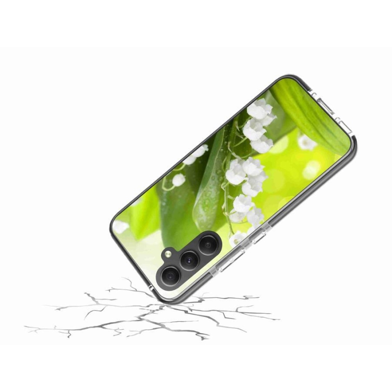 Gél borító mmCase Samsung Galaxy A34 5G - lily of the valley - gyöngyvirág