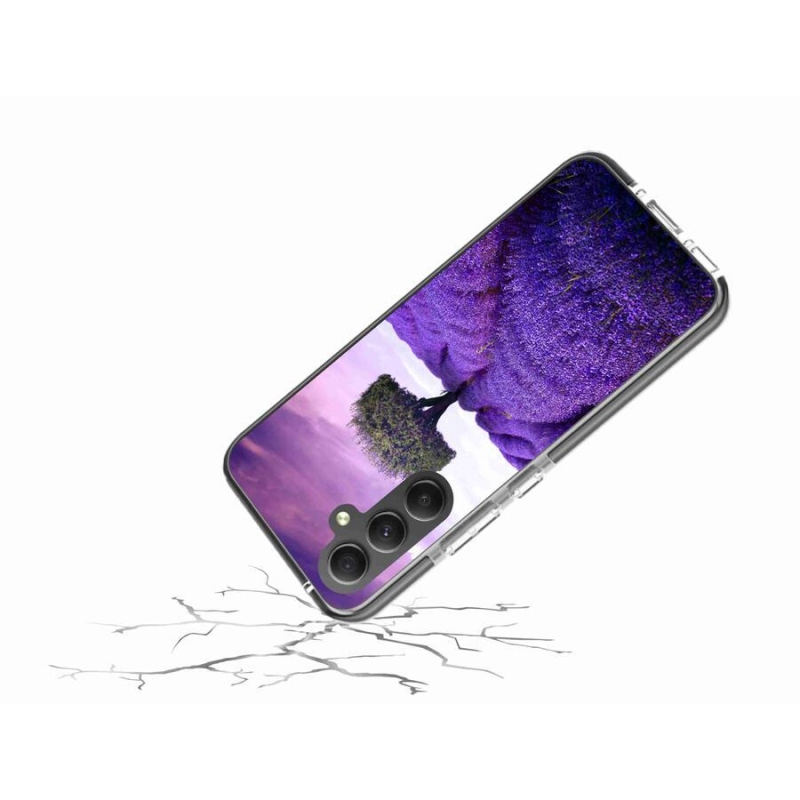 Gél védőhuzat mmCase Samsung Galaxy A34 5G - levendula rét