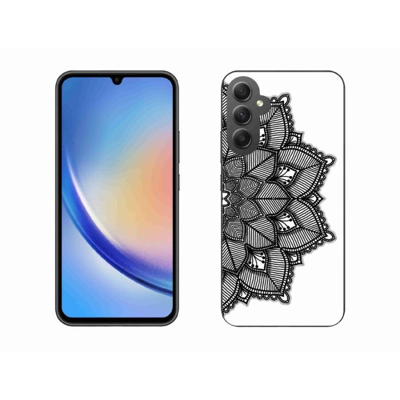 Zselés borítás mmCase Samsung Galaxy A34 5G - mandala