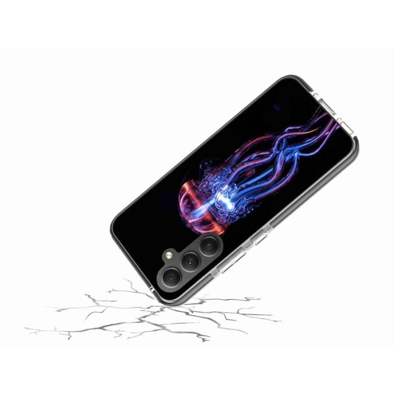 Zselés borítás mmCase Samsung Galaxy A34 5G - medúza
