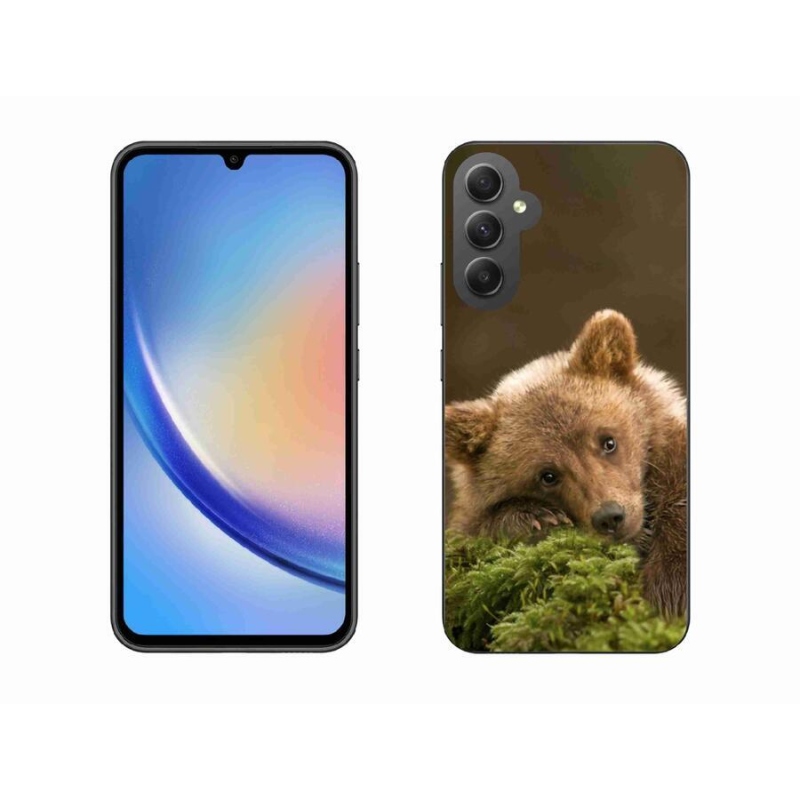 Zselés borítás mmCase Samsung Galaxy A34 5G - medve