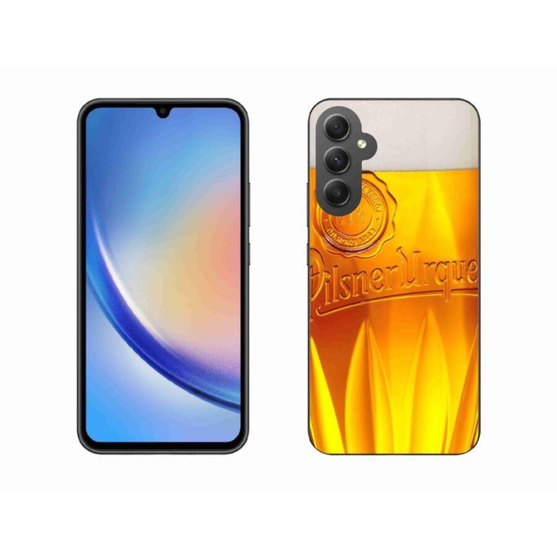 Zselés borítás mmCase Samsung Galaxy A34 5G - sörhöz