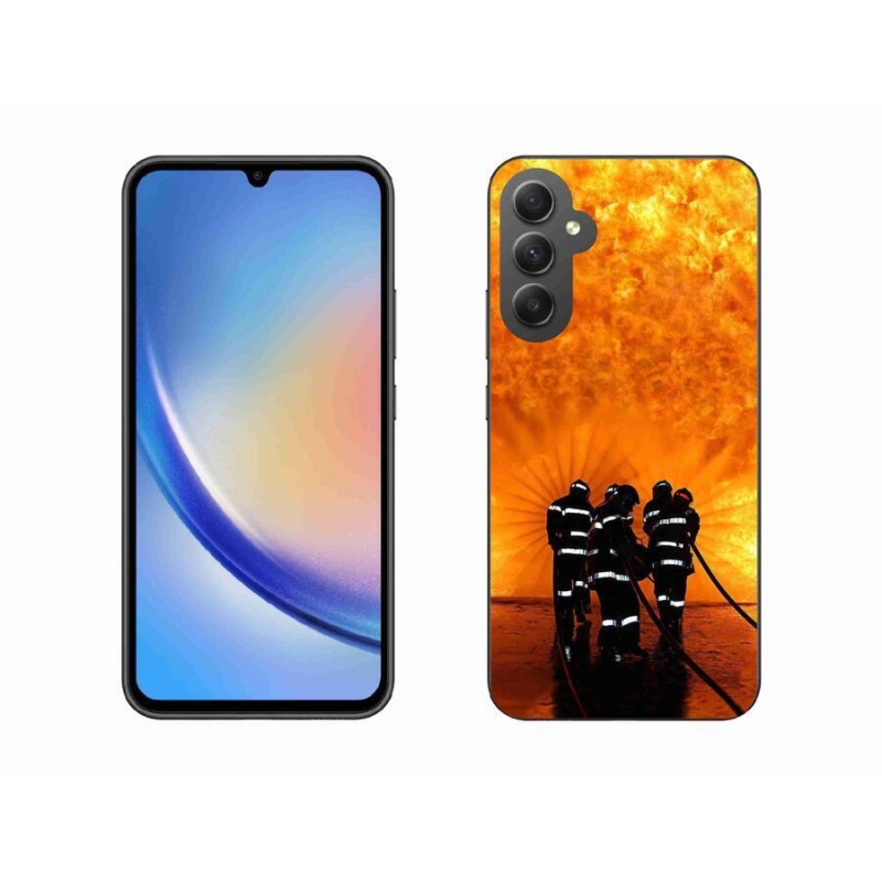 Zselés borítás mmCase Samsung Galaxy A34 5G - tűz