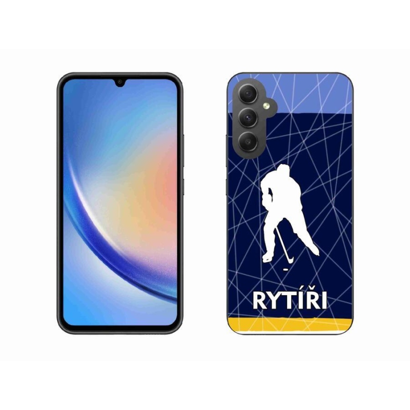 Zselés borítás mmCase Samsung Galaxy A34 5G - Lovagok