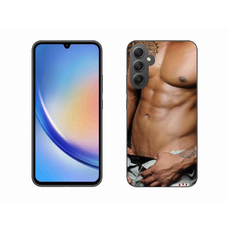 Gél borítás mmCase Samsung Galaxy A34 5G - szexi férfi