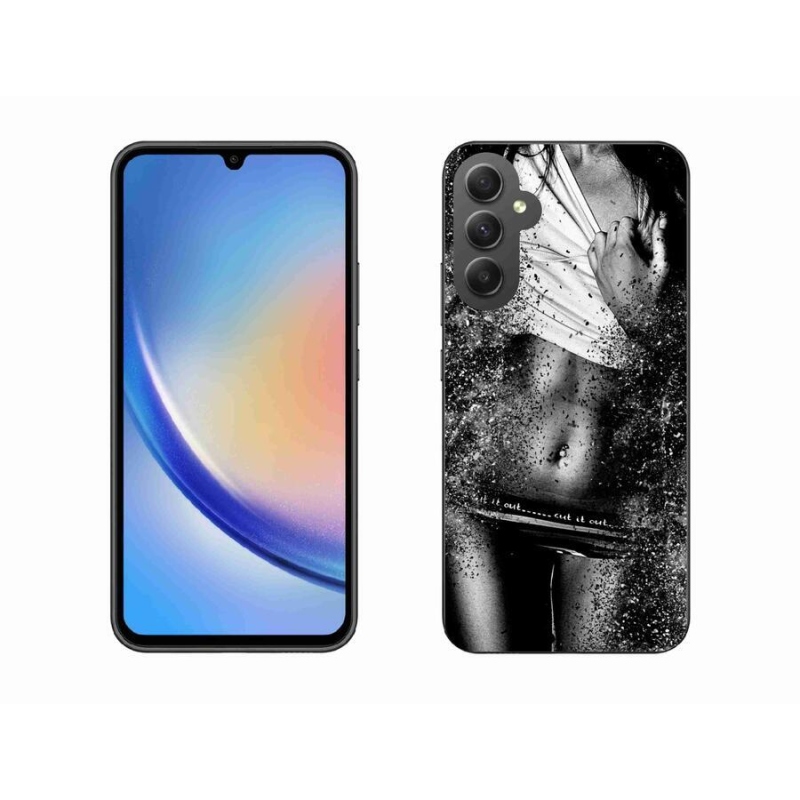 Gél borítás mmCase Samsung Galaxy A34 5G - szexi nő 1