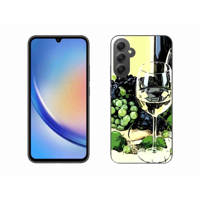 Gél borító mmCase Samsung Galaxy A34 5G - pohár borhoz