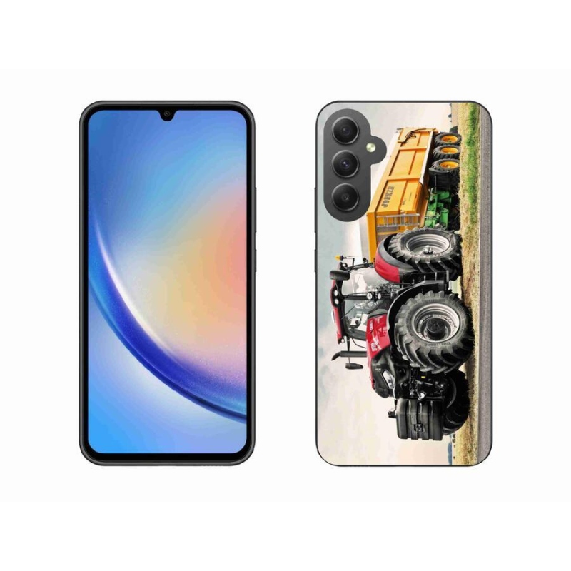 Zselés borítás mmCase Samsung Galaxy A34 5G - traktor 3