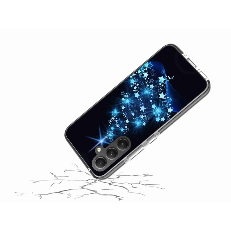 Gél borítás mmCase Samsung Galaxy A34 5G - karácsonyfa