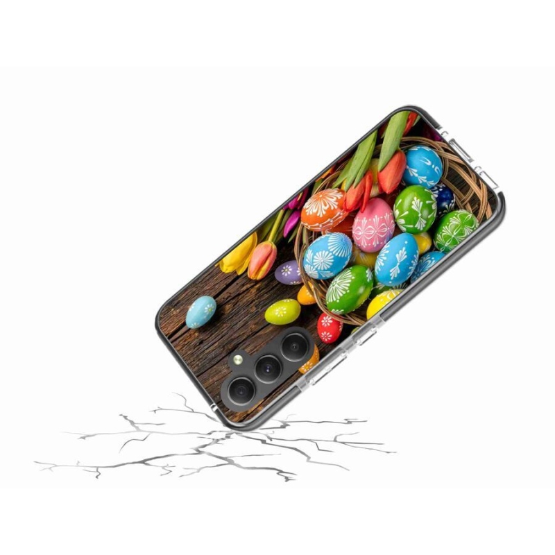 Gél védőhuzat mmCase Samsung Galaxy A34 5G - Húsvéti tojás