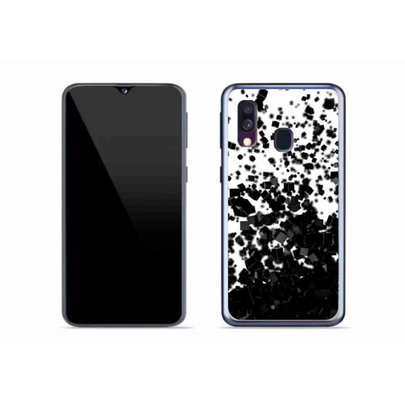 Zselés borítás mmCase Samsung Galaxy A40 készülékhez - absztrakt minta 1