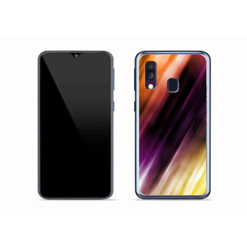Gél borítás mmCase Samsung Galaxy A40 készülékhez - absztrakt minta 5