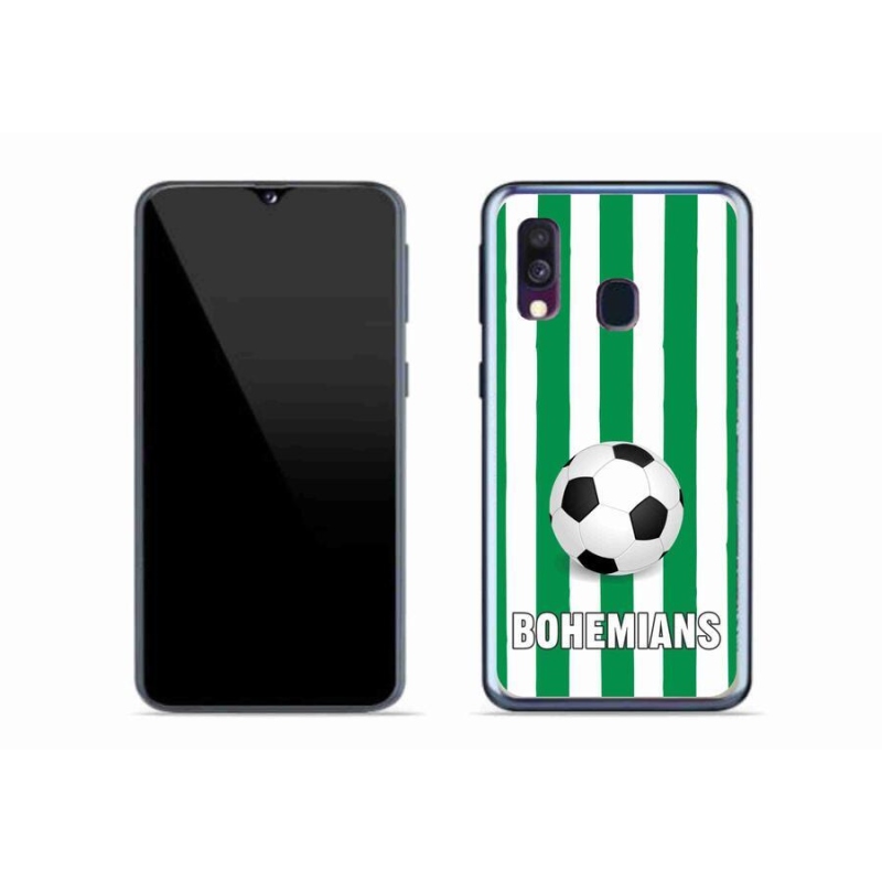 Zselés borítás mmCase Samsung Galaxy A40 készülékhez - Bohemians