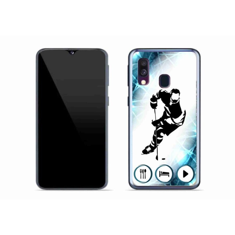Zselés borítás mmCase Samsung Galaxy A40 - hoki 1