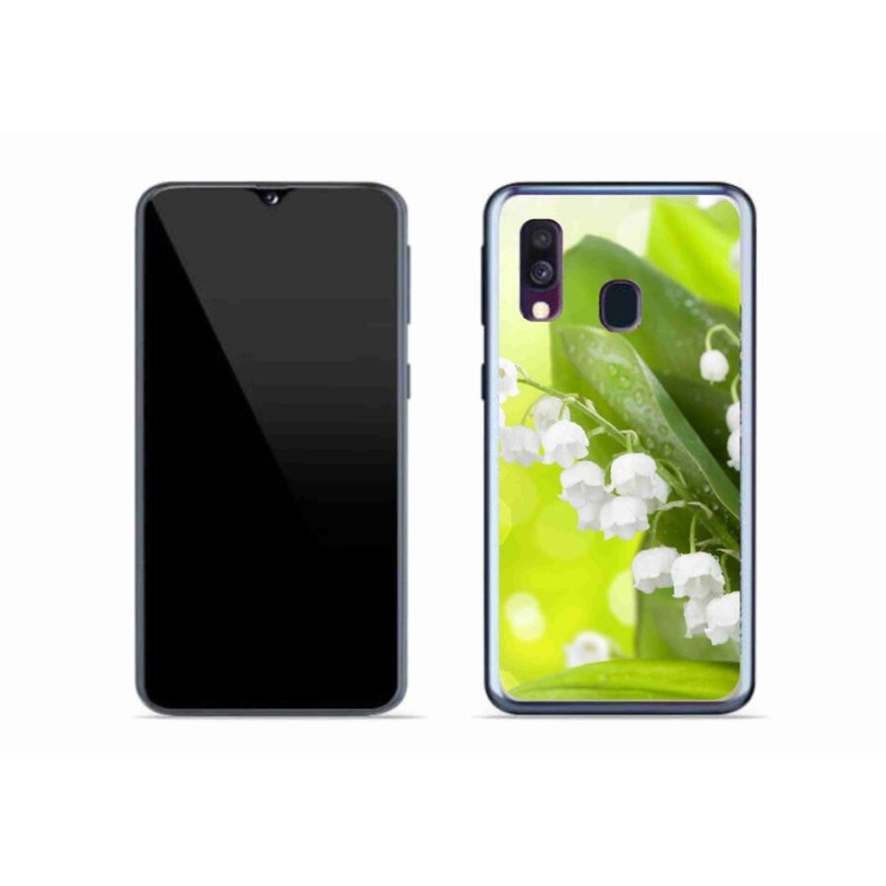 Gél borítás mmCase Samsung Galaxy A40 készülékhez - lily of the valley