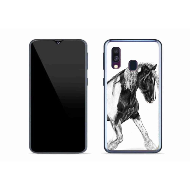 Zselés borítás mmCase Samsung Galaxy A40 - ló