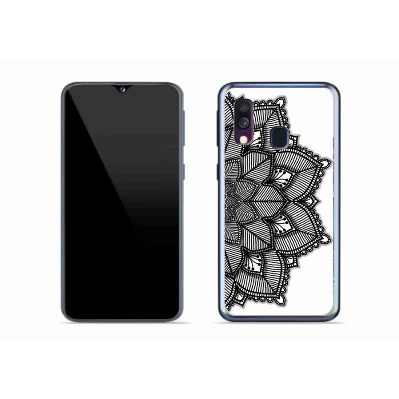 Gél borítás mmCase Samsung Galaxy A40 készülékhez - mandala