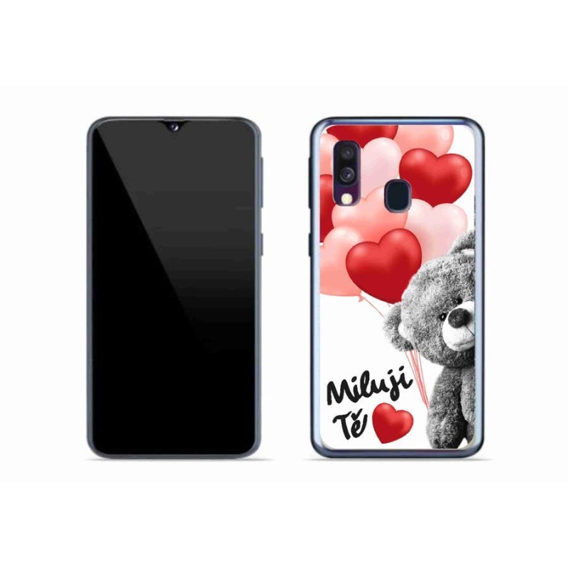 Gél borító mmCase Samsung Galaxy A40 - I love you - Gél borító mmCase Samsung Galaxy A40 - I love you