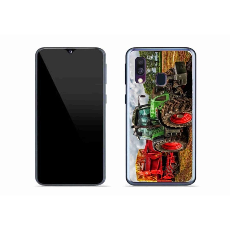 Gél borítás mmCase Samsung Galaxy A40 - traktor 4