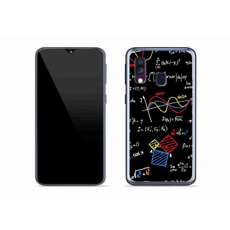Gél borítás mmCase Samsung Galaxy A40 készülékhez - minták