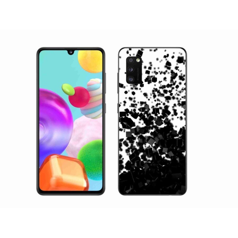 Zselés borítás mmCase Samsung Galaxy A41 készülékhez - absztrakt minta 1