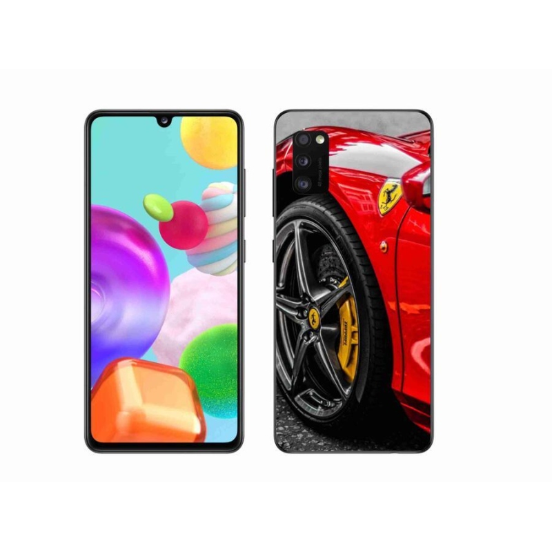 Zselés borítás mmCase Samsung Galaxy A41 - autó 1