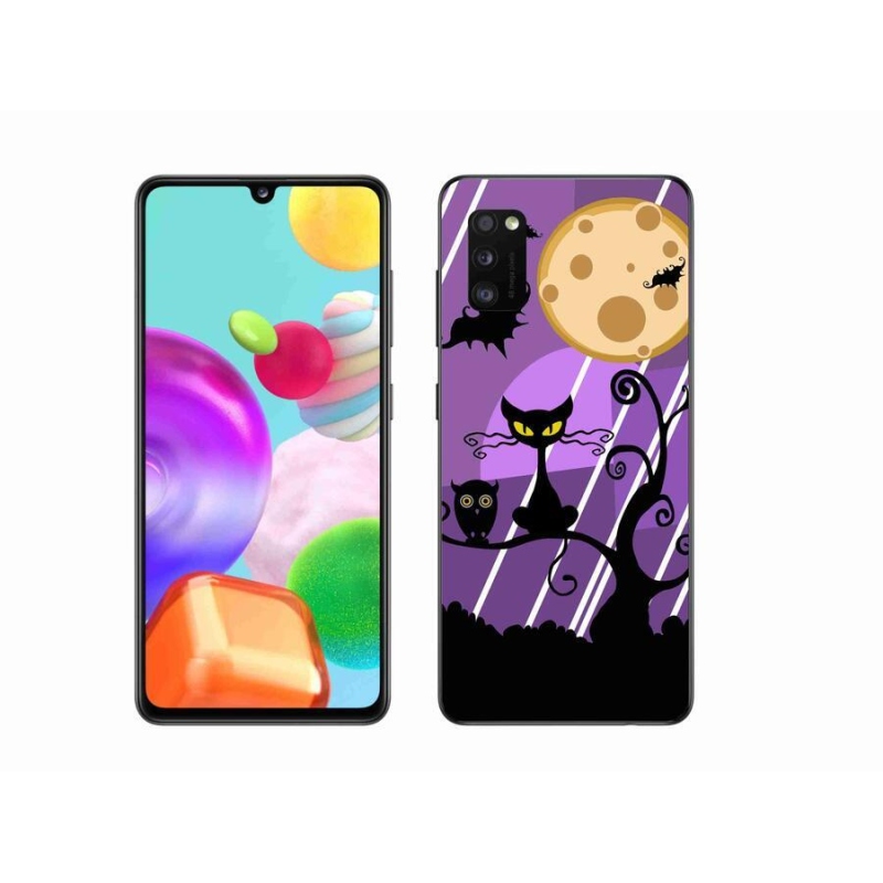 Gél borítás mmCase Samsung Galaxy A41 - halloween