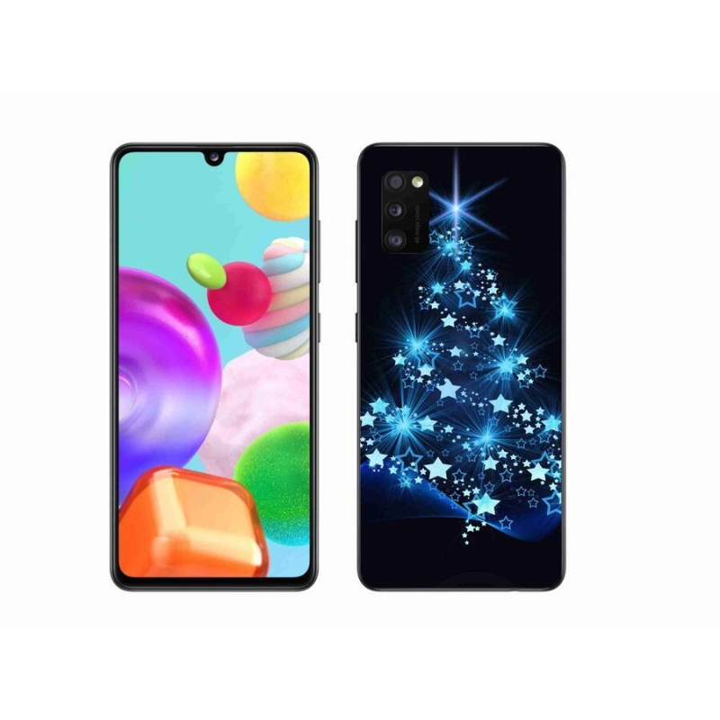 Gél borítás mmCase Samsung Galaxy A41 - karácsonyfa