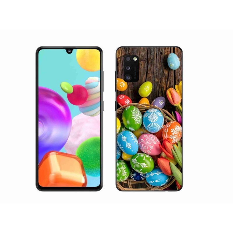 Gél borítás mmCase Samsung Galaxy A41 készülékhez - Húsvéti tojás