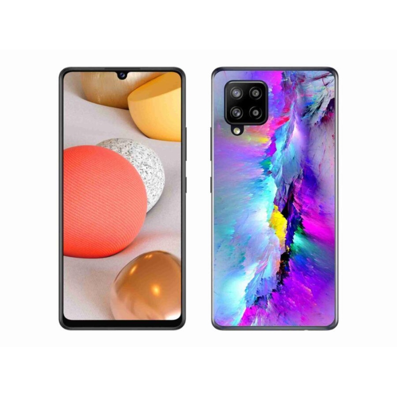 Gél borítás mmCase Samsung Galaxy A42 5G - absztrakt