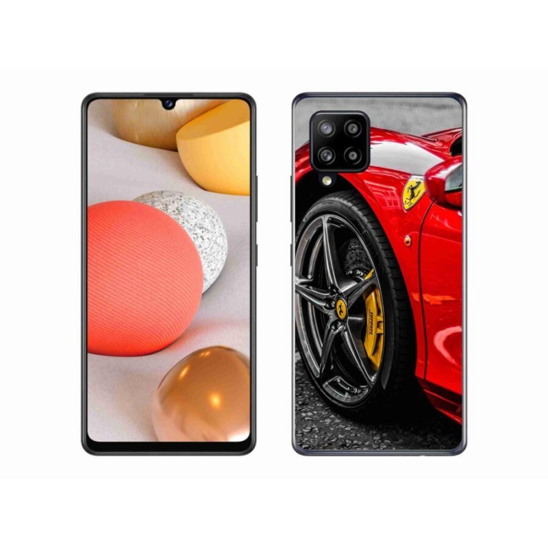 Zselés borítás mmCase Samsung Galaxy A42 5G - autó 1
