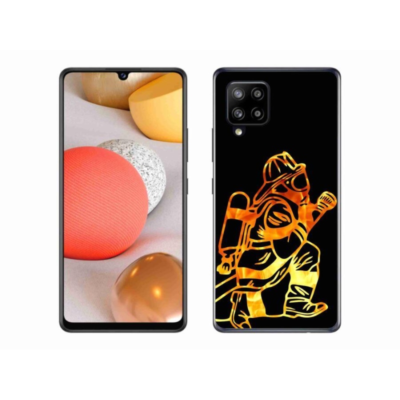 Gél borítás mmCase Samsung Galaxy A42 5G - tűzoltó 1