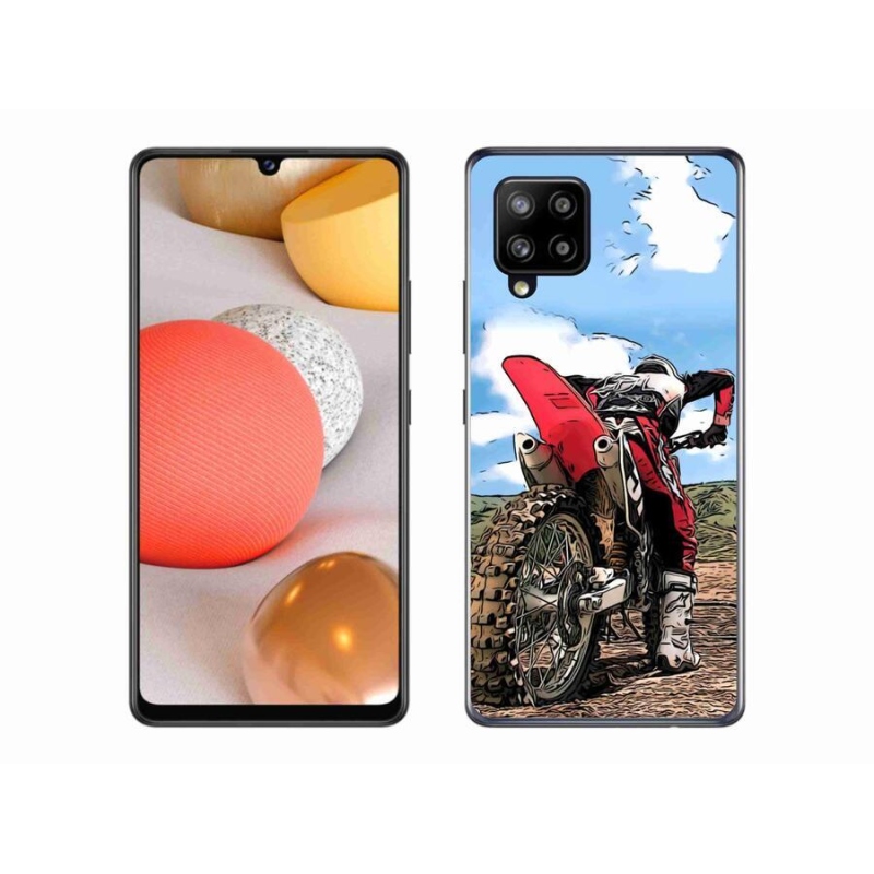 Zselés borítás mmCase Samsung Galaxy A42 5G - moto