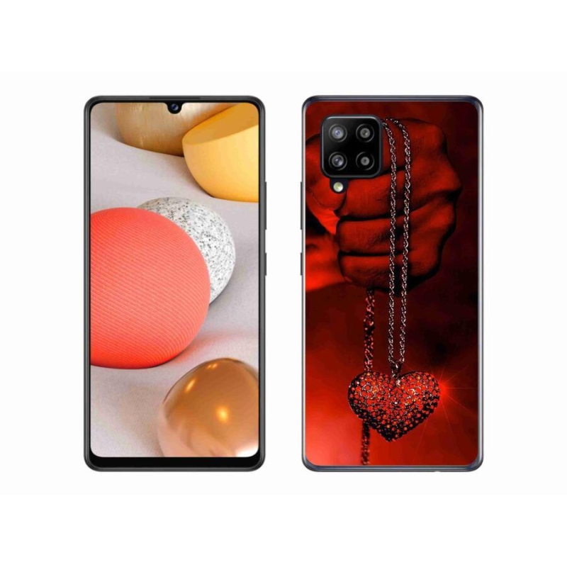 Gél borítás mmCase Samsung Galaxy A42 5G - nyaklánc - Samsung Galaxy A42 5G - nyaklánc