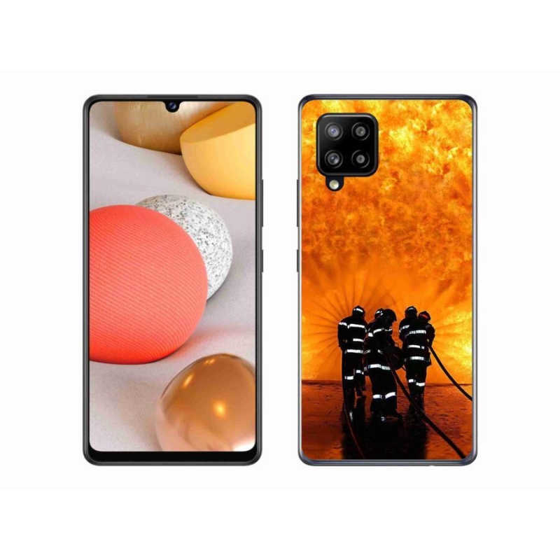 Gél borítás mmCase Samsung Galaxy A42 5G - tűz