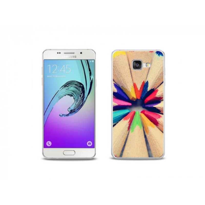Zselés borítás mmCase Samsung Galaxy A5 (2016) - zsírkréták