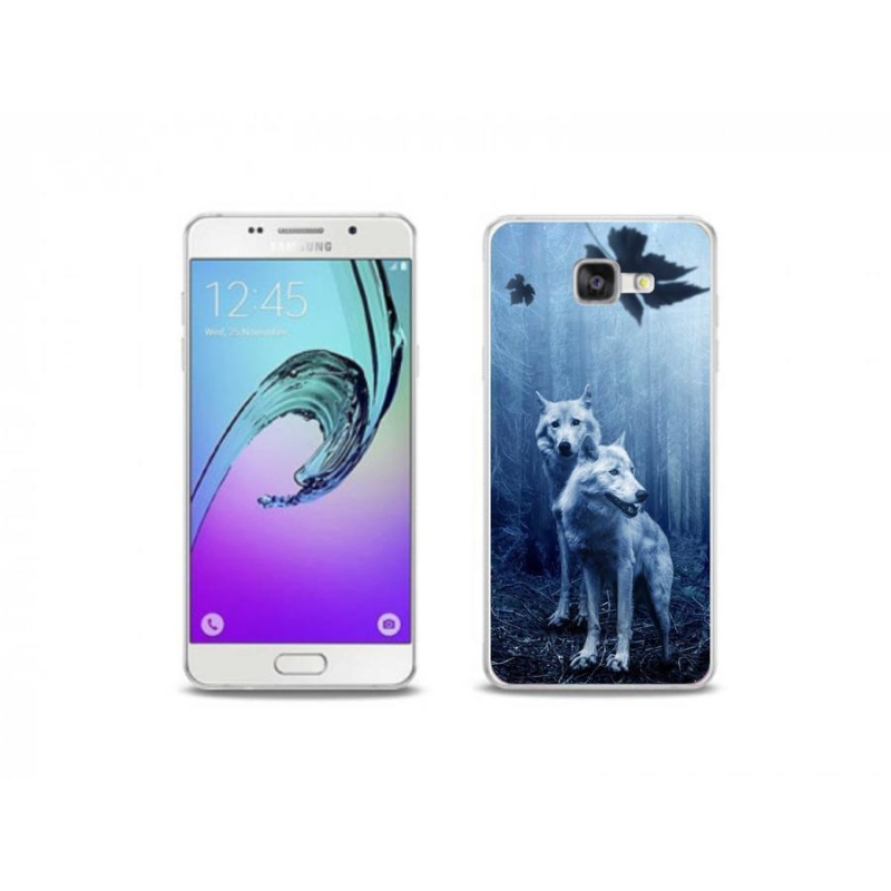 Zselés borítás mmCase Samsung Galaxy A5 (2016) - farkasok az erdőben