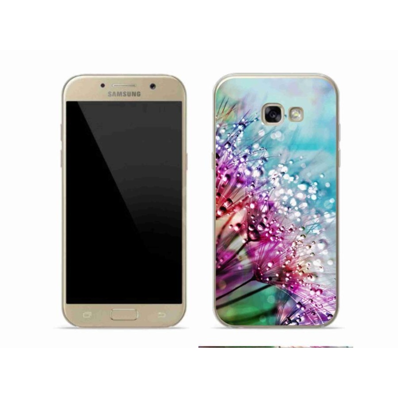 Gél borítás mmCase mobiltelefonhoz Samsung Galaxy A5 (2017) - színes virágok